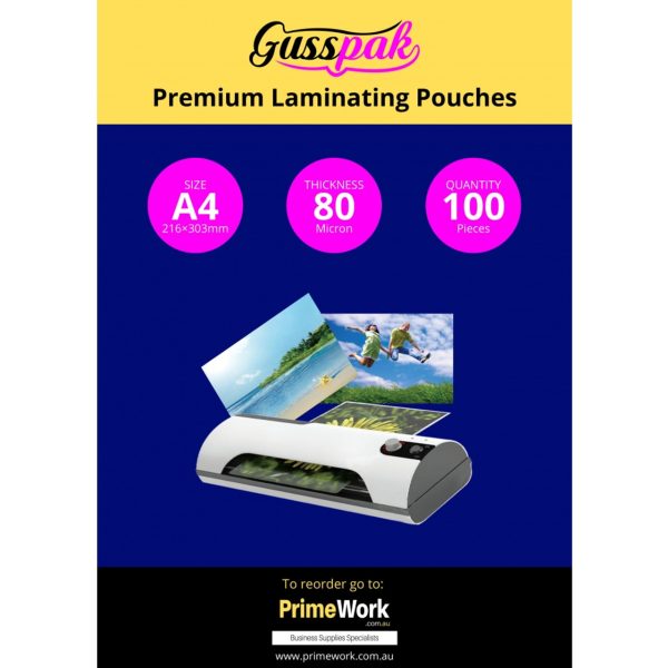 Laminating Sheets A4 100 pack