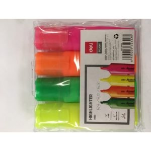 highlighter DELI HIGHLIGHTER WALLET OF 4