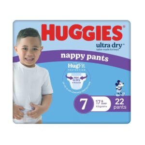 HUGGIES ULTRA DRY NAPPY PANTS SIZE 7