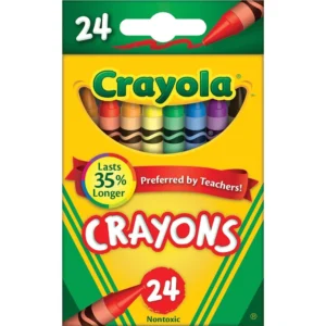 crayons CRAYOLA CRAYONS REGULAR 24