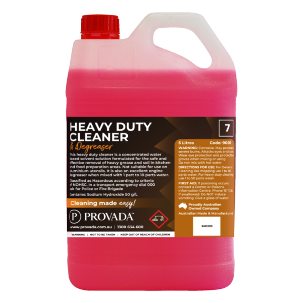 Heavy Duty Cleaner and Degreaser 5L