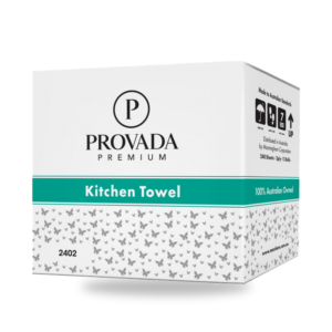 Provada Premium Kitchen Towels 2ply 240 sheets x 12 rolls